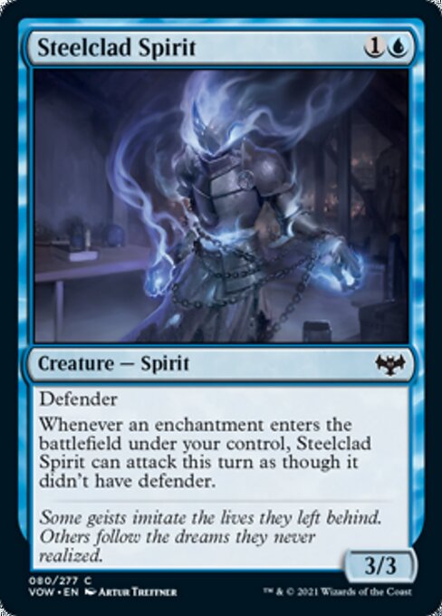Steelclad Spirit (Innistrad: Crimson Vow) Light Play