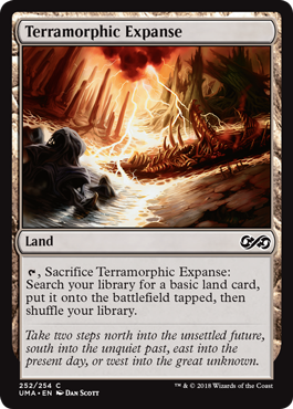 Terramorphic Expanse (Ultimate Masters) Light Play Foil