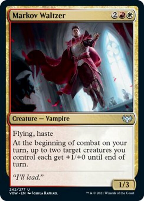 Markov Waltzer (Innistrad: Crimson Vow) Damaged / Poor