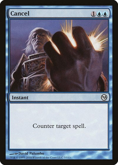 Cancel (Duels of the Planeswalkers) Light Play