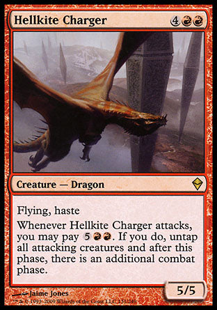 Hellkite Charger (Zendikar) Damaged / Poor