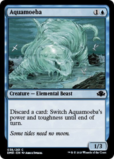 Aquamoeba (Dominaria Remastered) Light Play