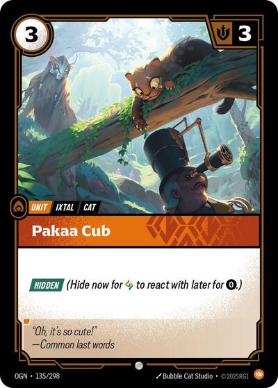 Pakaa Cub (Origins) Light Play