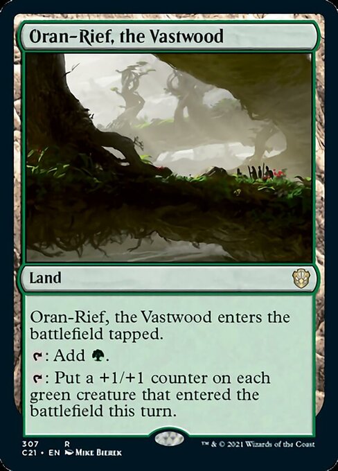 Oran-Rief, the Vastwood (Commander 2021 Strixhaven) Light Play