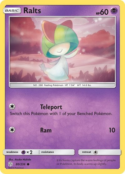 Ralts (SM - Cosmic Eclipse) Light Play