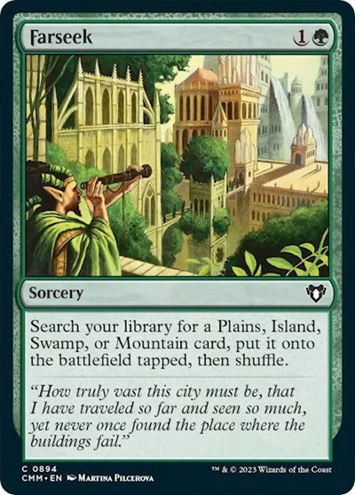 Farseek (Commander Masters) Light Play
