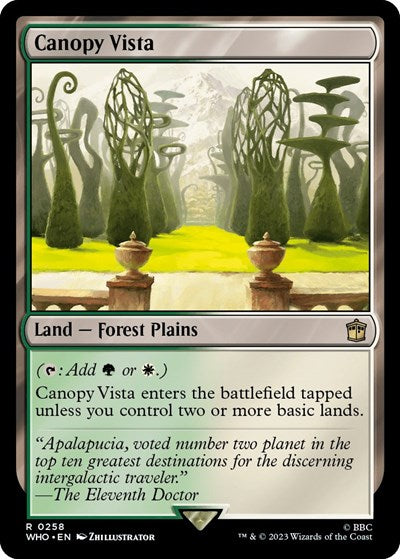 Canopy Vista (Universes Beyond: Doctor Who) Light Play