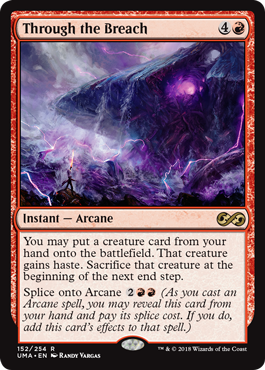 Through the Breach (Ultimate Masters) Light Play Foil