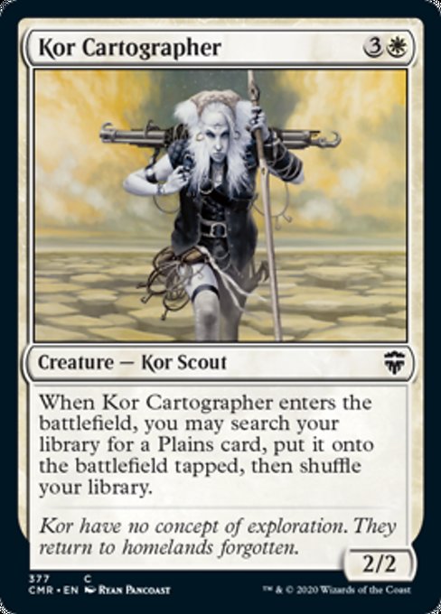 Kor Cartographer (Commander 2020 Commander Legends) Light Play