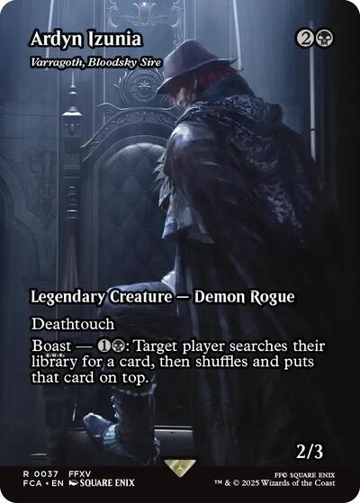 Ardyn Izunia - Varragoth, Bloodsky Sire (Showcase) (Universes Beyond: FINAL FANTASY: Through the Ages) Light Play