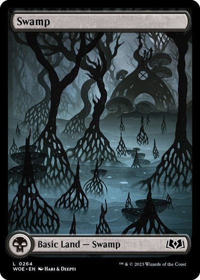 Swamp (0264) (Wilds of Eldraine) Light Play