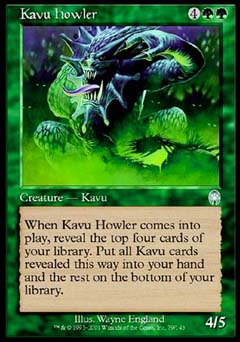 Kavu Howler (Apocalypse) Medium Play