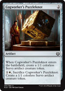 Cogworker's Puzzleknot (Kaladesh) Light Play