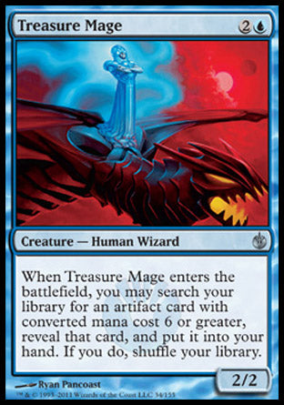 Treasure Mage (Mirrodin Besieged) Light Play