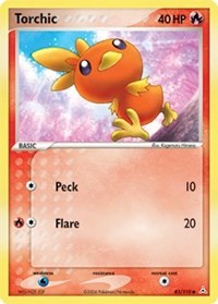 Torchic (Holon Phantoms) Medium Play