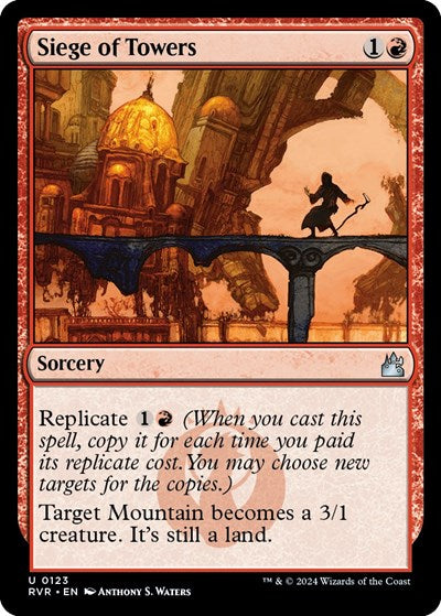 Siege of Towers (Ravnica Remastered) Light Play