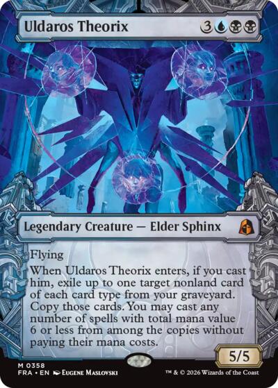 Uldaros Theorix (Showcase) (0358) (Reality Fracture) Near Mint