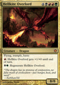 Hellkite Overlord (Shards of Alara) Light Play