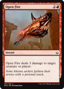 Open Fire (Hour of Devastation) Light Play