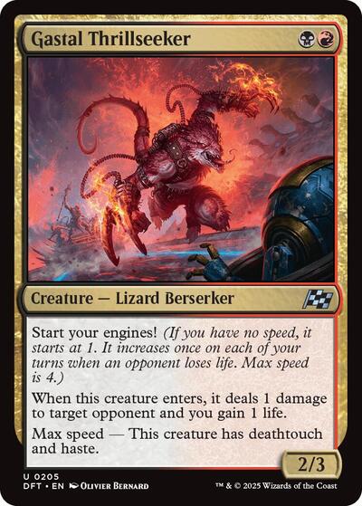 Gastal Thrillseeker (Aetherdrift) Light Play Foil