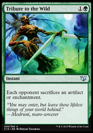 Tribute to the Wild (Commander 2015) Light Play