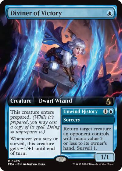 Diviner of Victory (Extended) (Reality Fracture) Light Play