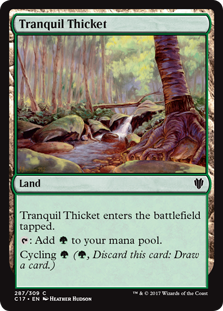 Tranquil Thicket (Commander 2017) Light Play