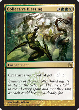 Collective Blessing (Return to Ravnica) Light Play Foil