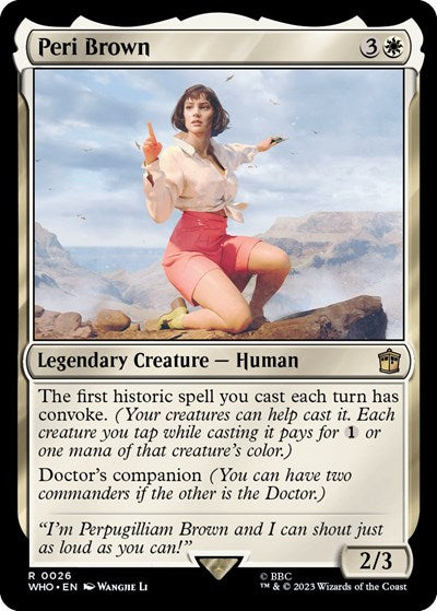 Peri Brown (Universes Beyond: Doctor Who) Light Play