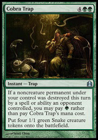 Cobra Trap (Commander) Light Play