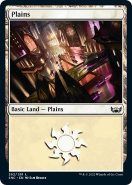 Plains (262) (Streets of New Capenna) Medium Play