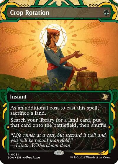 Crop Rotation (Secrets of Strixhaven: Mystical Archive) Near Mint Foil