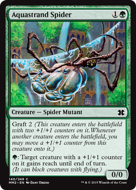 Aquastrand Spider (Modern Masters 2015) Light Play