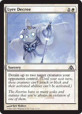Lyev Decree (Dragon's Maze) Light Play