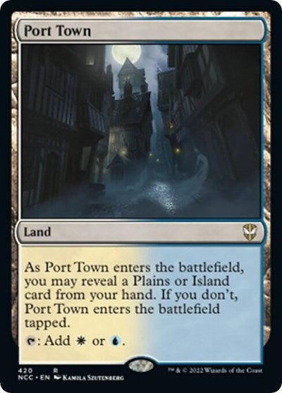 Port Town (Commander: Streets of New Capenna) Light Play