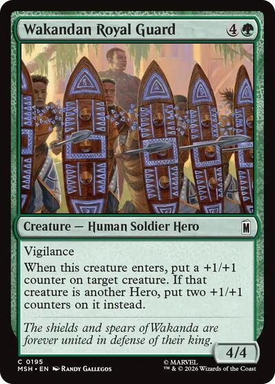Wakandan Royal Guard (Marvel Super Heroes) Light Play