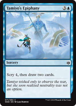 Tamiyo's Epiphany (War of the Spark) Light Play