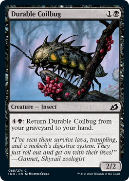 Durable Coilbug (Ikoria: Lair of Behemoths) Light Play Foil