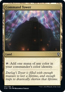 Command Tower (Commander Legends: Battle for Baldur's Gate) Light Play