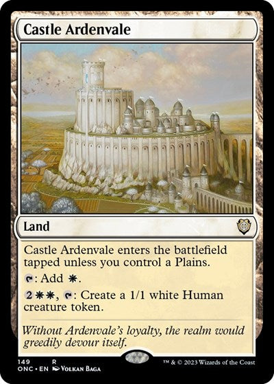 Castle Ardenvale (Commander: Phyrexia: All Will Be One) Light Play