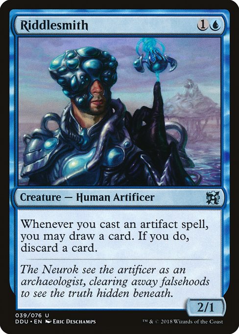 Riddlesmith (Duel Decks: Elves vs Inventors) Light Play