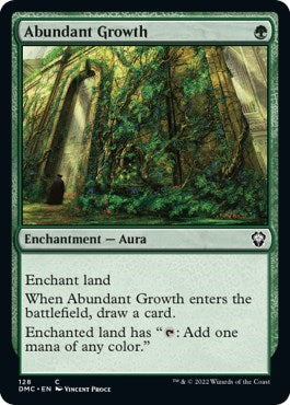 Abundant Growth (Commander: Dominaria United) Medium Play