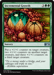 Incremental Growth (Welcome Deck 2016) Light Play