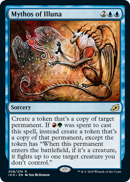 Mythos of Illuna (Ikoria: Lair of Behemoths) Light Play Foil