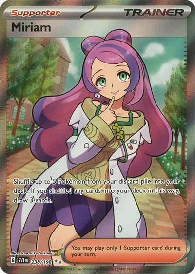 Miriam - 238 (Scarlet and Violet: Base Set) Near Mint Holofoil
