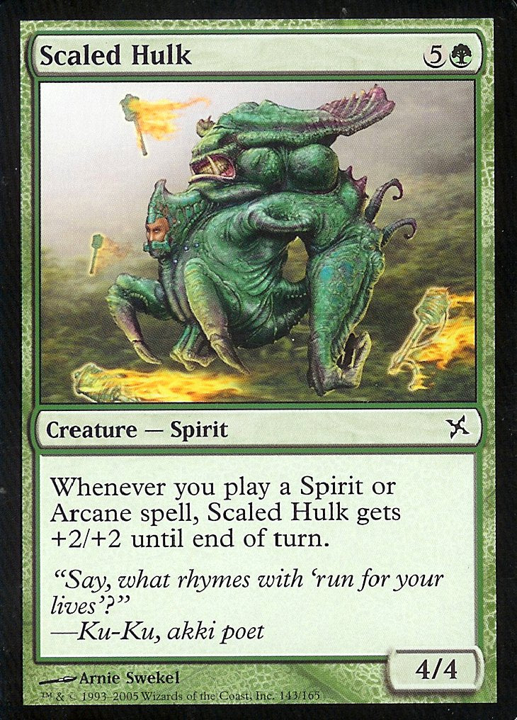 Scaled Hulk (Betrayers of Kamigawa) Light Play