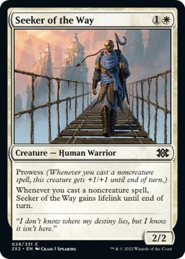 Seeker of the Way (Double Masters 2022) Light Play