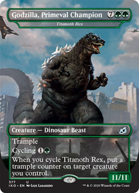 Godzilla, Primeval Champion (Ikoria: Lair of Behemoths) Light Play