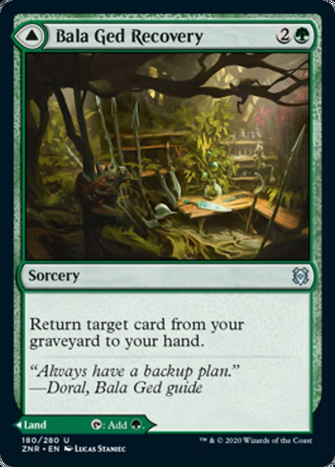 Bala Ged Recovery / Bala Ged Sanctuary (Zendikar Rising) Near Mint Foil