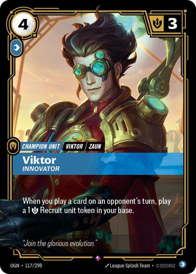 Viktor Innovator (Origins) Light Play Foil